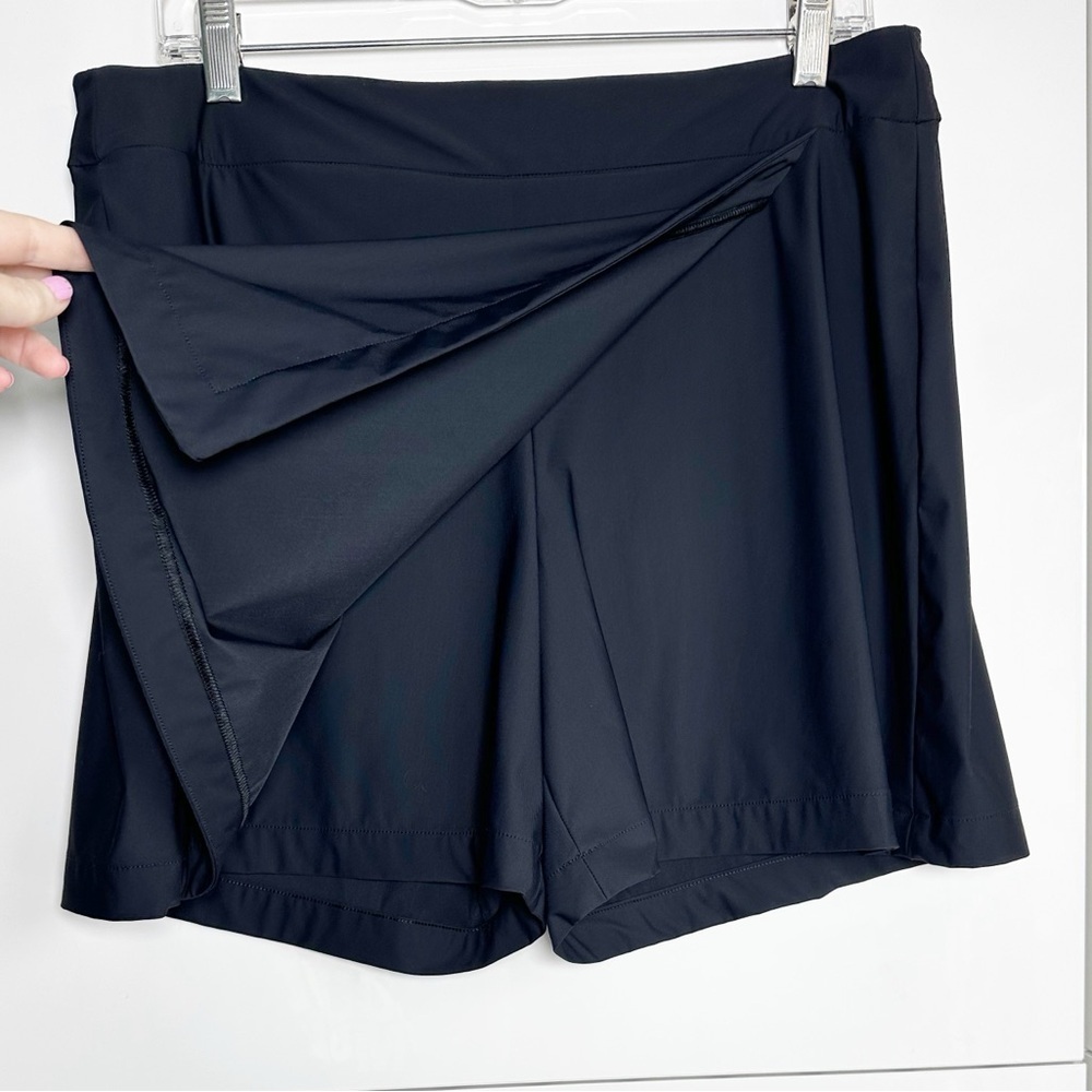 SPANX Sunshine Athletic Skort Black Size Large - Picture 4 of 7